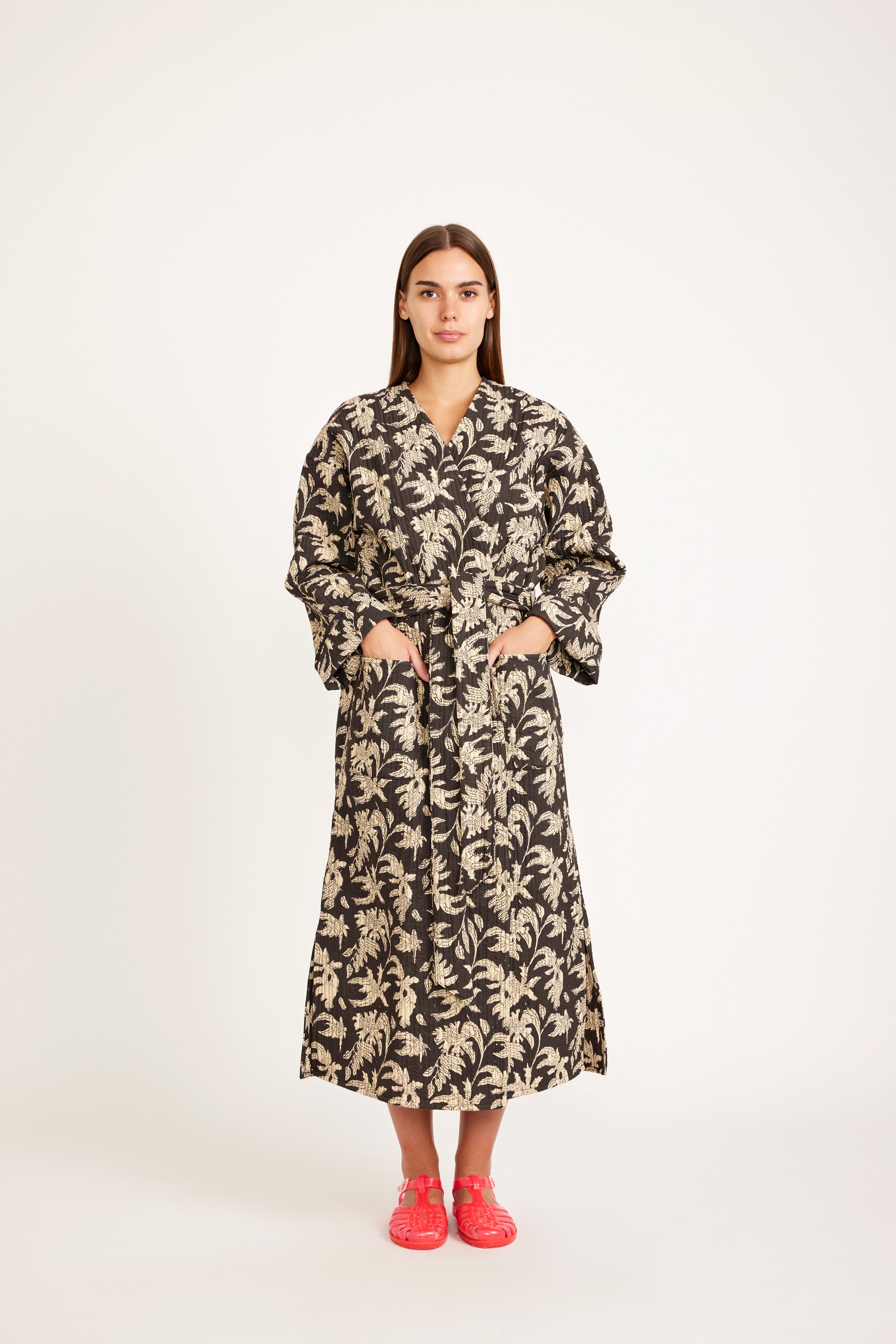 Jeanne Quilted Robe